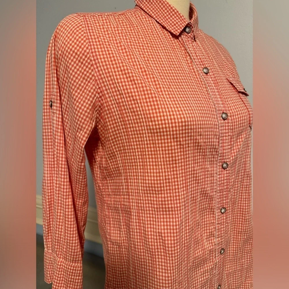 Woolrich - gingham button down shirt - Picture 2 of 13